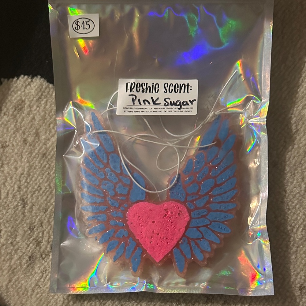 Blue Winged Heart Air Freshener